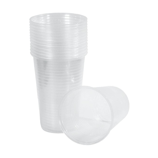 Trinkbecher PP 200 ml, transparent | 100 Stück/Rolle
