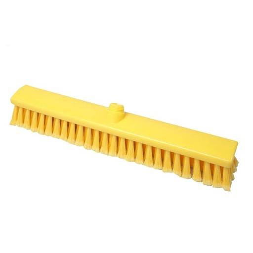 Hygiene - Besen 47 cm gelb | Außengewinde mit Innensechskant