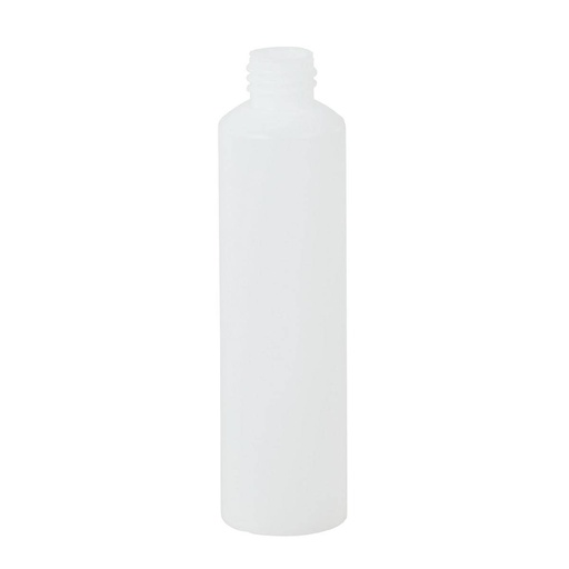 Leerflasche/Zylinderflasche 200 ml, natur, Gewinde RD27, 20 g