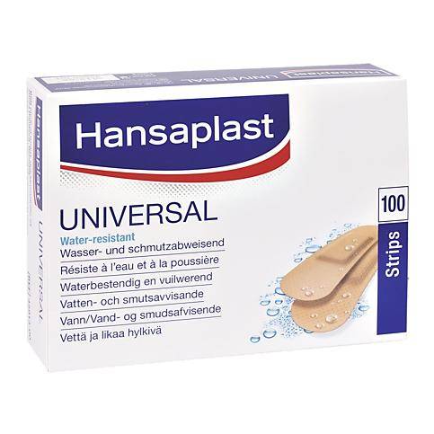 Hansaplast UNIVERSAL Strips 1,9 x 7,2 cm | 100 Strips