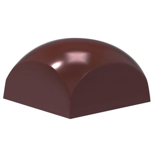 Schokoladen Form aus Polycarbonat, 25,5 x 25,5 x 15 mm