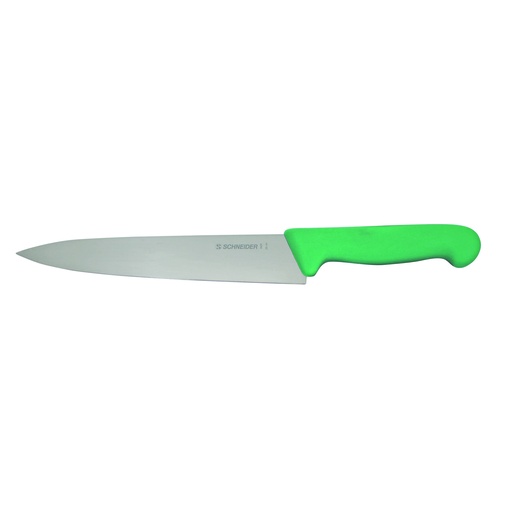 Kochmesser aus Edelstahl, 200 mm, grün