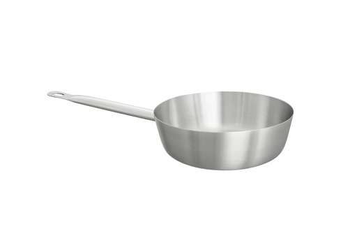 Sauteuse aus Edelstahl, Ø 200 mm, 1,6 Liter