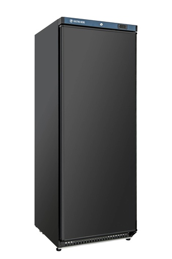Lagertiefkühlschrank ECO 600, Innenraum aus Kunststoff, schwarz