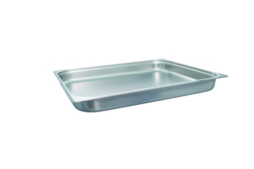 GN 2/1 Behälter aus Edelstahl, 650 x 530 mm, 65 mm