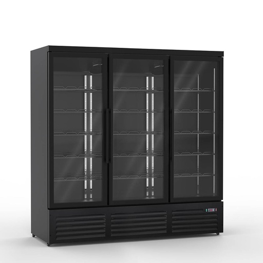 Getränkekühlschrank 1900 Liter | schwarz | 1880 X 710 X 2030 mm