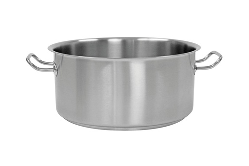 Bratentopf aus Edelstahl, Ø 280 mm, 7,2 Liter