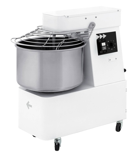 Spiralteigknetmaschine für 17 kg | 400 Volt | Volumen: 22 Liter | 385x670x725 mm