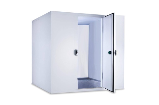 Tiefkühlzelle Wandstärke 120mm, 1800 x 1500 x 2200 mm, ohne Aggregat