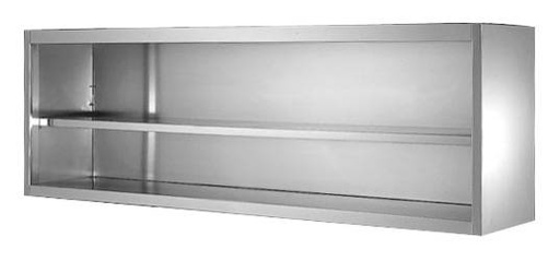Wandhängeschrank offen, Bautiefe 400 mm | 1700x400x600 mm