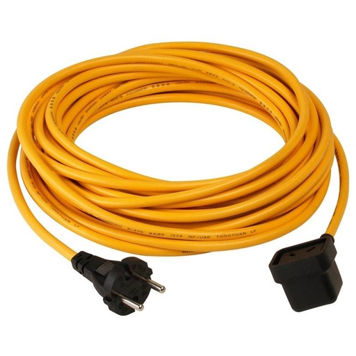 Zubehör/Ersatzteil: Nucable-Zuleitung 2-adrig, 10 m x 1,0 mm², NuCable | gelb
