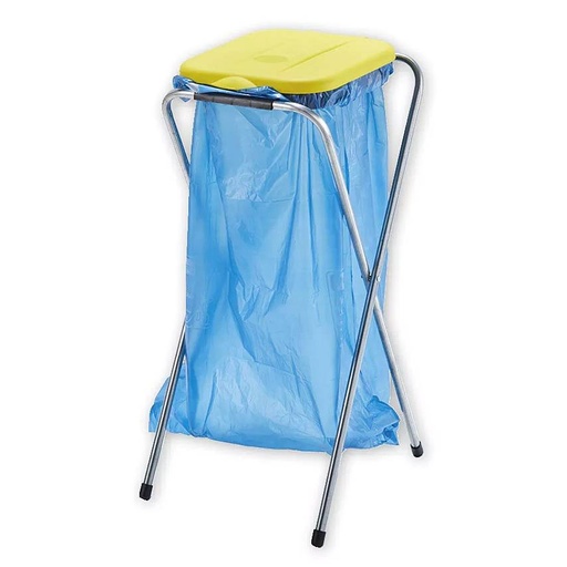 Abfallsammler/Müllsackständer aus Metall | 130 Liter