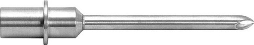 Tülle aus Edelstahl, Ø 22,2 mm, 127 mm