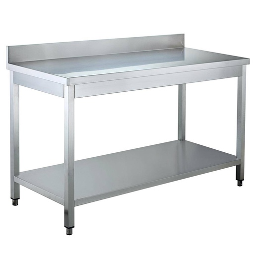 Arbeitstisch / mit Grundboden & Aufkantung, 800 x 700 mm