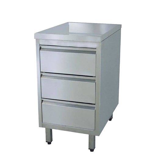 Schubladenschrank mit 3 Schubladen, 400 x 700 mm