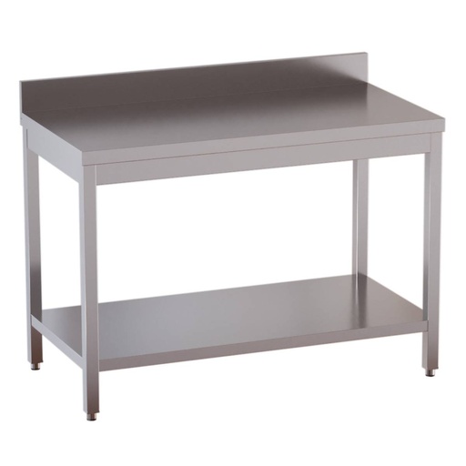 TOPLINE Arbeitstisch / Grundboden und Aufkantung, 1800 x 600 mm