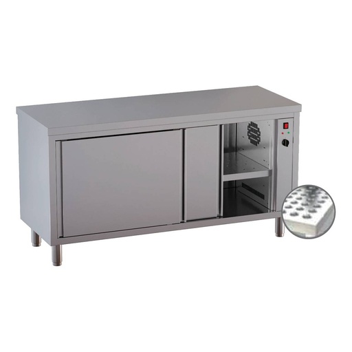TOPLINE Wärmeschrank / 2 Schiebetüren, 1800 x 600 mm