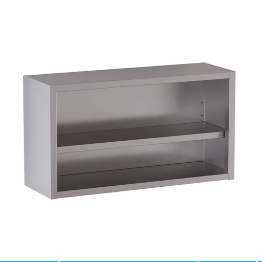 TOPLINE Wandhängeschrank / offen, 1000 x 400 mm