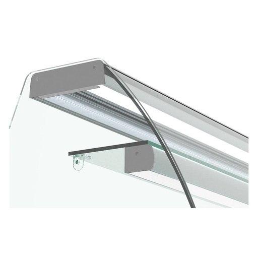 Zwischenglasablage inkl. Beleuchtung 250 Serie TOPLINE, 304 x 537 mm