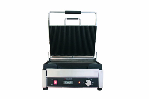 Kontaktgrill groß, gewellt / glatt, 290 x 380 mm
