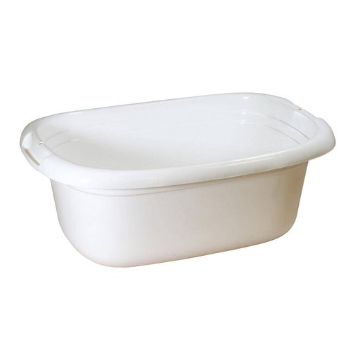 Wanne 45 "Favorit" klein, 13 Liter, 46 cm x 32 cm x 18 cm | weiß