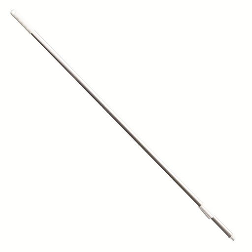 Aluminiumstiel "haug" eloxiert 1,45 m, Ø 25 mm | weiß