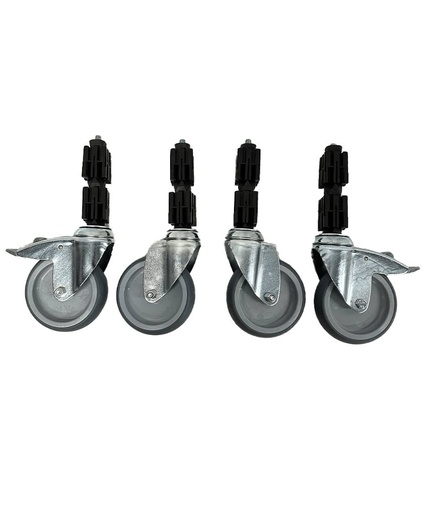 Rädersatz für Tisch 4X, 150 mm