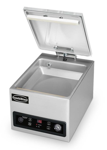 Vakuummaschine Smooth mit Mini aus Edelstahl, 450 x 330 x 295 mm