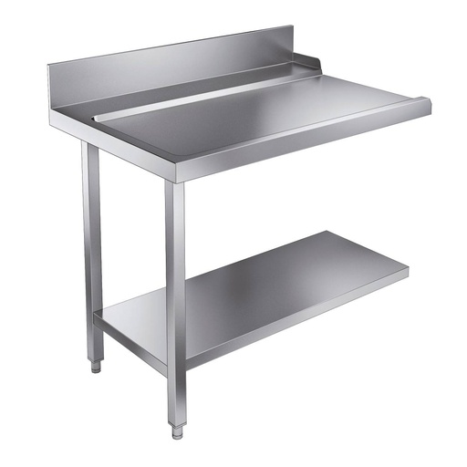 Ablauftisch Grundboden 1100 Links für 7082.0070-0075, 1100 x 800 x 900 mm