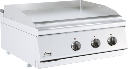 Base 700 Elektro Grillplatte Chrom, 800 x 700 x 300 mm