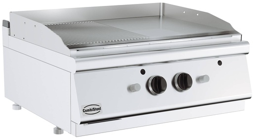 Base 700 Elektro Grillplatte Chrom, 800 x 700 x 300 mm