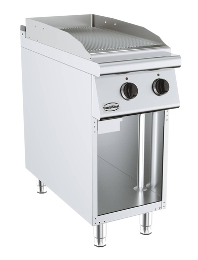 Base 900 Elektro Grillplatte Gerillt, 400 x 900 x 900 mm