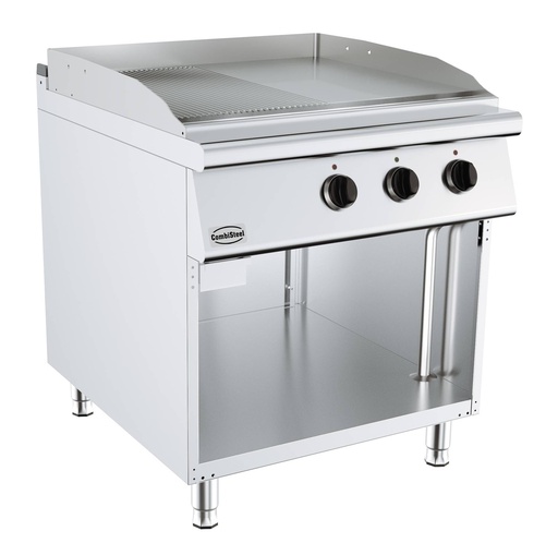 Base 900 Elektro Grillplatte Gerillt, 800 x 900 x 900 mm