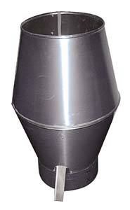 Deflektorkappe Rund Ø 150, Ø 150 mm