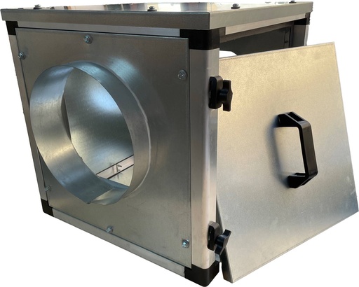 Ventilator in Dose Doppelwandig, 550 x 550 x 550 mm