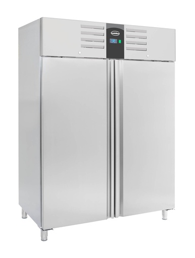 Kühlschrank 2 Türen aus Edelstahl, 1480 x 830 x 2010 mm