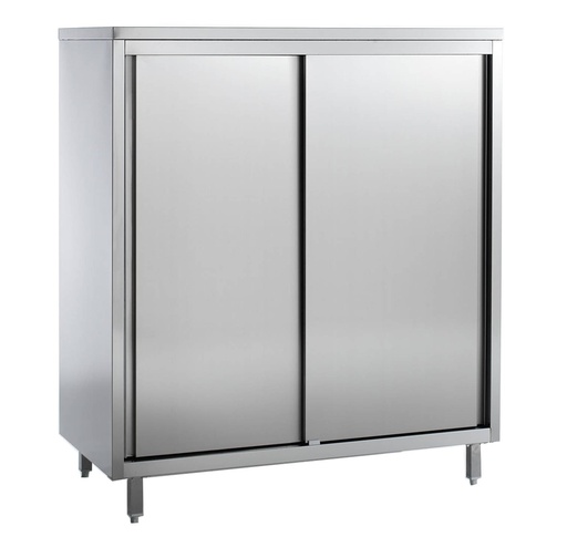 Vorratsschränke 4 aus Edelstahl, 1200 x 600 x 2000 mm