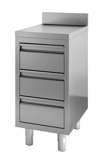 700 Arbeitstisch mit Schubladen, 600 x 700 x 850 mm