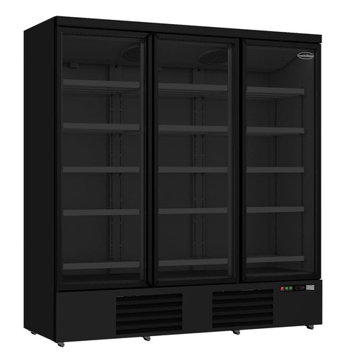 Kühlschrank 3, 1880 x 710 x 2003 mm, 1530 L, schwarz