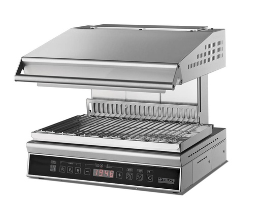 Giorik Salamander 570 mit Touch aus Edelstahl, 570 x 580 x 520 mm