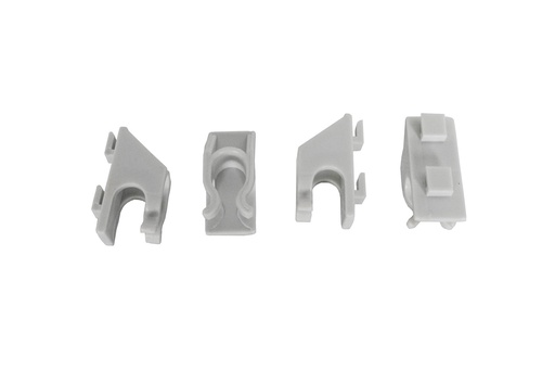 Set 4 Clips Alte Serie für 7487.0165, weiß