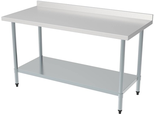 700 Arbeitstisch Grundboden mit Aufkantung, 1800 x 700 x 850 mm