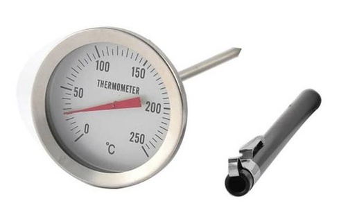 Fleischthermometer Ø52 aus Edelstahl, Ø 52 mm
