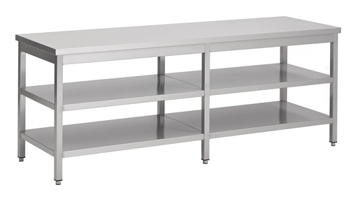 700 Arbeitstisch 2 Boden 2600, 2600 x 700 x 900 mm