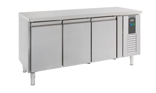 700 Kühltisch aus Edelstahl, 1795 x 700 x 850 mm, 417 L