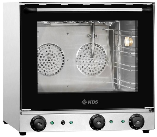 KBS Heißluftofen Premium 2,7 kW mit manueller Beschwadung und 2 kW Grillfunktion