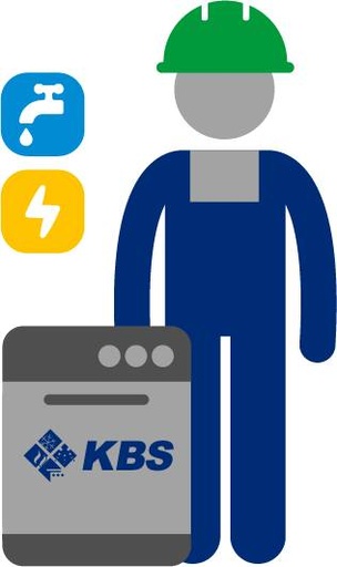 KBS Einspülservice für Großraumspülmaschinen