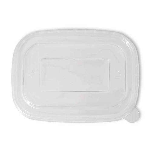 Deckel rPET 172×120 mm – 300 Stück, klar