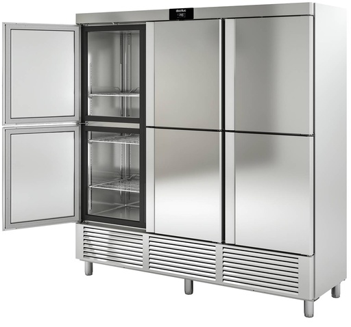 KBS Edelstahl-Tiefkühlschrank TKU 1900