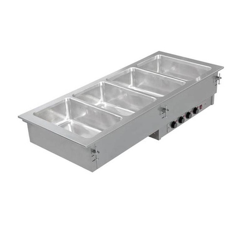 KBS Einbau Bain Marie 3x GN 1/1 mit getrennt regelbaren Becken